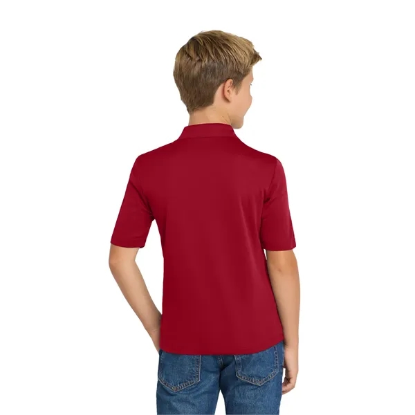 Port Authority Youth Silk Touch Performance Polo. - Port Authority Youth Silk Touch Performance Polo. - Image 21 of 55
