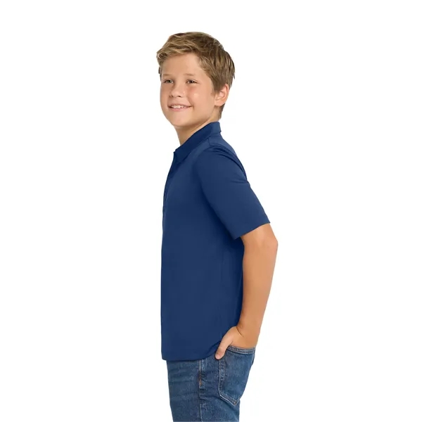 Port Authority Youth Silk Touch Performance Polo. - Port Authority Youth Silk Touch Performance Polo. - Image 26 of 55