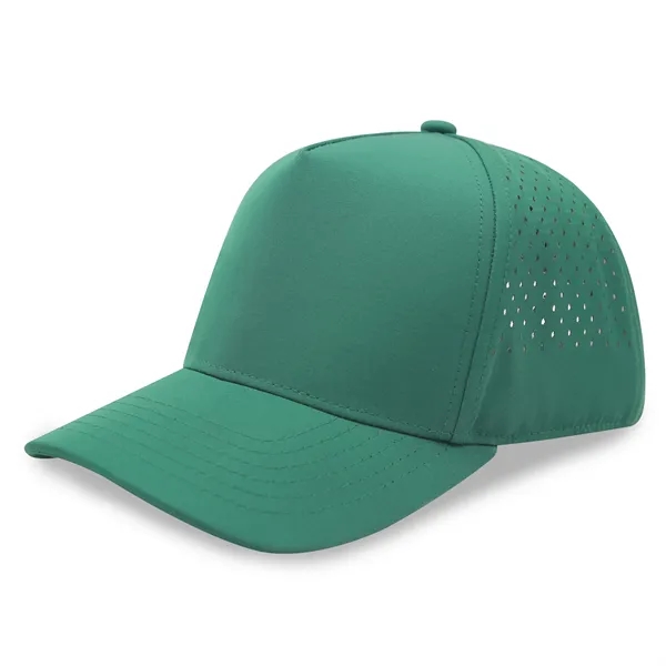 5 Panel Sport Trucker Cap w/Laser Cut Mesh Back - 5 Panel Sport Trucker Cap w/Laser Cut Mesh Back - Image 11 of 16