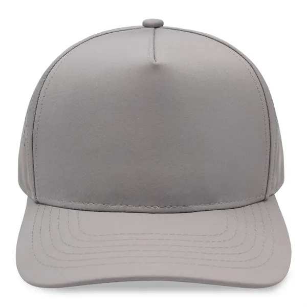 5 Panel Sport Trucker Cap w/Laser Cut Mesh Back - 5 Panel Sport Trucker Cap w/Laser Cut Mesh Back - Image 10 of 16