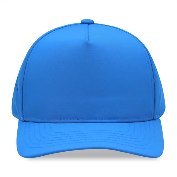 5 Panel Sport Trucker Cap w/Laser Cut Mesh Back - 5 Panel Sport Trucker Cap w/Laser Cut Mesh Back - Image 15 of 16
