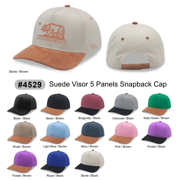 5 Panel PU Leather Cap - 5 Panel PU Leather Cap - Image 0 of 16
