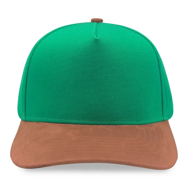 5 Panel PU Leather Cap - 5 Panel PU Leather Cap - Image 4 of 16