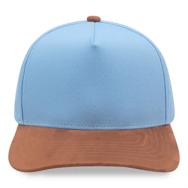 5 Panel PU Leather Cap - 5 Panel PU Leather Cap - Image 6 of 16