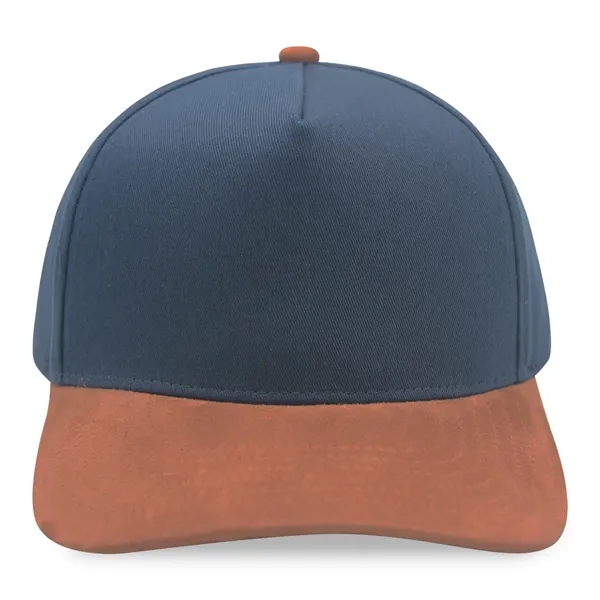 5 Panel PU Leather Cap - 5 Panel PU Leather Cap - Image 7 of 16