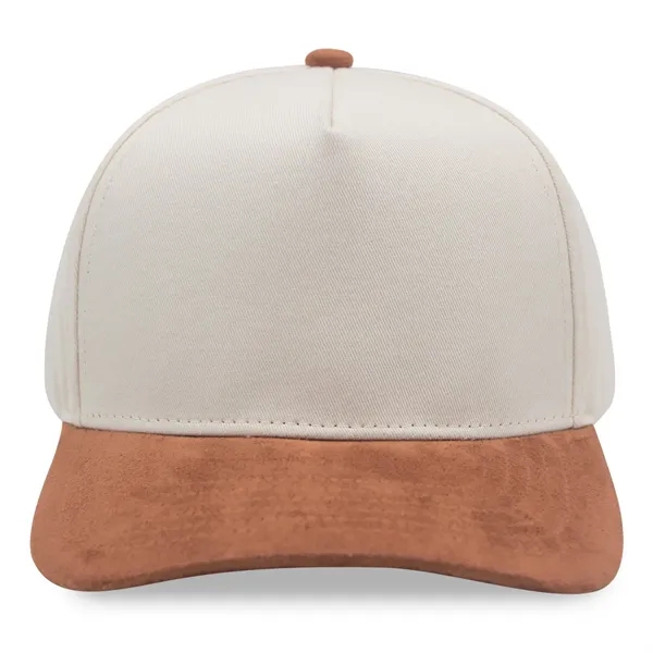 5 Panel PU Leather Cap - 5 Panel PU Leather Cap - Image 13 of 16