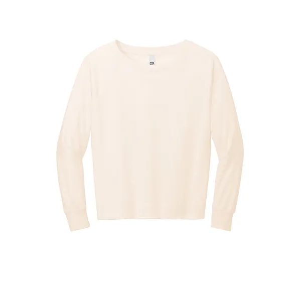 District Women's Featherweight French Terry Long Sleeve C... - District Women's Featherweight French Terry Long Sleeve C... - Image 13 of 28