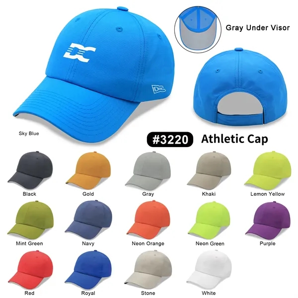 6 Panel Athletic Quick Dry Cap - 6 Panel Athletic Quick Dry Cap - Image 0 of 15