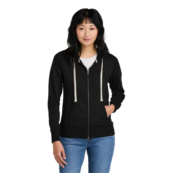 District Women's Re-Fleece Full-Zip Hoodie - District Women's Re-Fleece Full-Zip Hoodie - Image 0 of 27