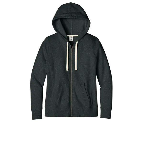District Women's Re-Fleece Full-Zip Hoodie - District Women's Re-Fleece Full-Zip Hoodie - Image 8 of 27