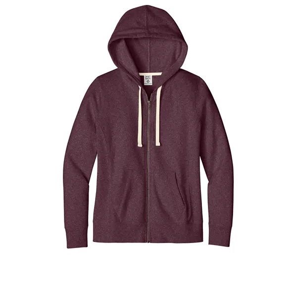 District Women's Re-Fleece Full-Zip Hoodie - District Women's Re-Fleece Full-Zip Hoodie - Image 17 of 27