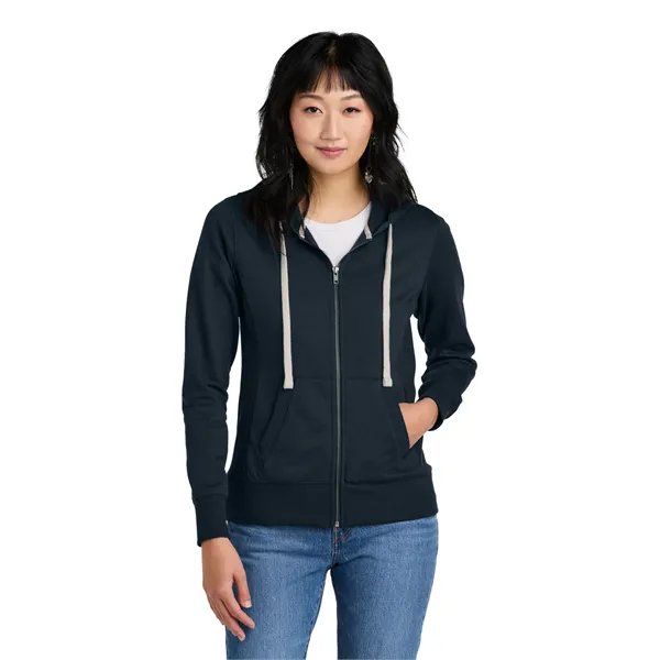 District Women's Re-Fleece Full-Zip Hoodie - District Women's Re-Fleece Full-Zip Hoodie - Image 19 of 27