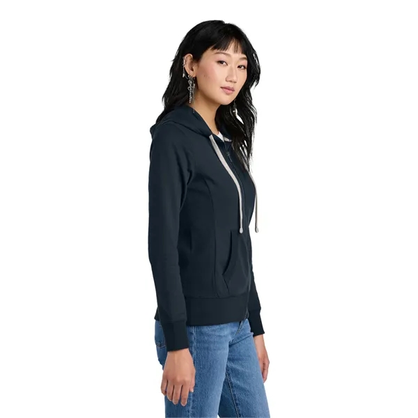 District Women's Re-Fleece Full-Zip Hoodie - District Women's Re-Fleece Full-Zip Hoodie - Image 22 of 27