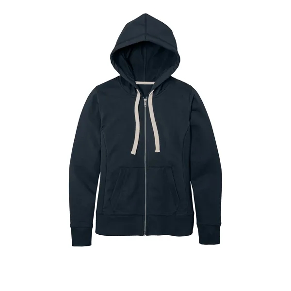 District Women's Re-Fleece Full-Zip Hoodie - District Women's Re-Fleece Full-Zip Hoodie - Image 23 of 27