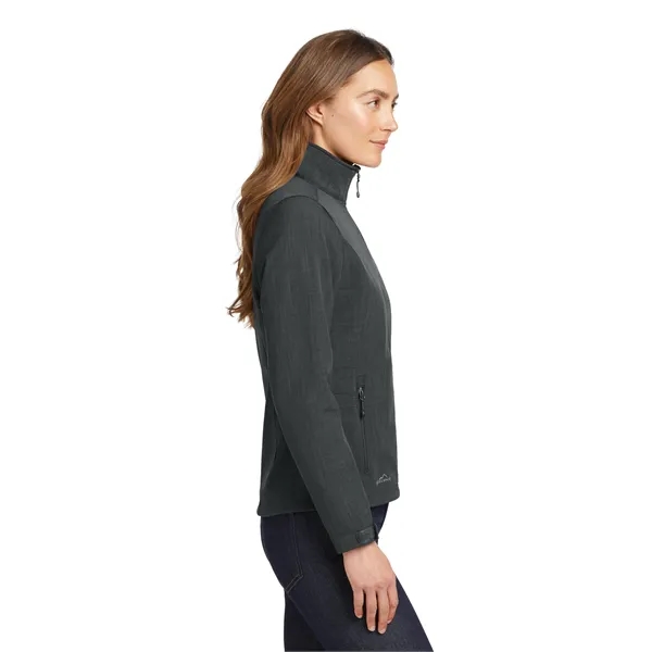 Eddie Bauer Women's Shaded Crosshatch Soft Shell Jacket. - Eddie Bauer Women's Shaded Crosshatch Soft Shell Jacket. - Image 2 of 13