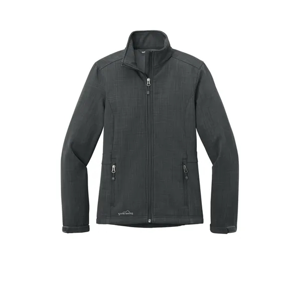 Eddie Bauer Women's Shaded Crosshatch Soft Shell Jacket. - Eddie Bauer Women's Shaded Crosshatch Soft Shell Jacket. - Image 3 of 13