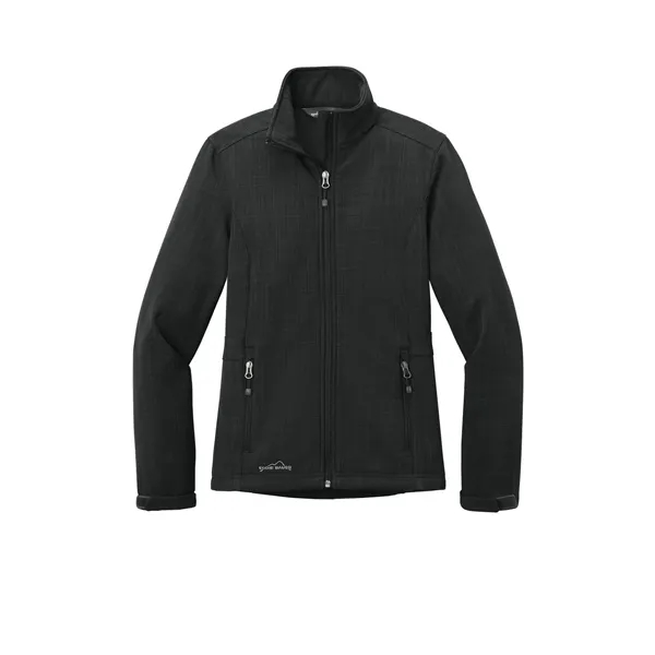 Eddie Bauer Women's Shaded Crosshatch Soft Shell Jacket. - Eddie Bauer Women's Shaded Crosshatch Soft Shell Jacket. - Image 9 of 13