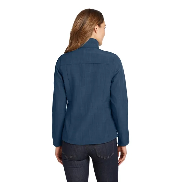 Eddie Bauer Women's Shaded Crosshatch Soft Shell Jacket. - Eddie Bauer Women's Shaded Crosshatch Soft Shell Jacket. - Image 11 of 13