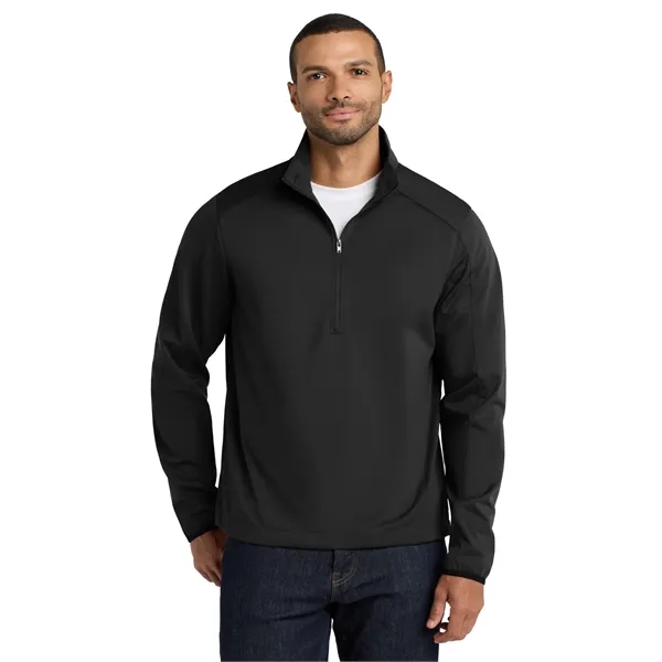 Port Authority Active 1/2-Zip Soft Shell Jacket. - Port Authority Active 1/2-Zip Soft Shell Jacket. - Image 0 of 15