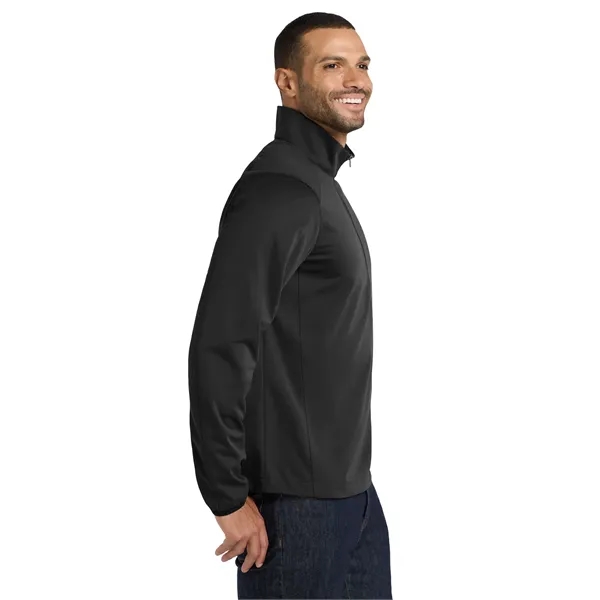 Port Authority Active 1/2-Zip Soft Shell Jacket. - Port Authority Active 1/2-Zip Soft Shell Jacket. - Image 2 of 15