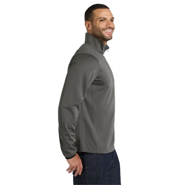 Port Authority Active 1/2-Zip Soft Shell Jacket. - Port Authority Active 1/2-Zip Soft Shell Jacket. - Image 12 of 15
