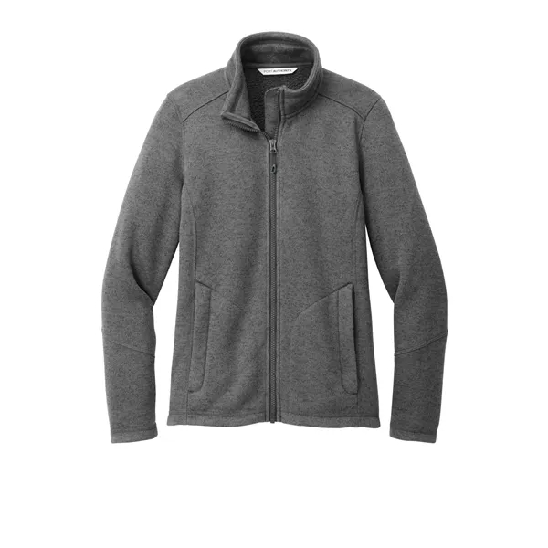 Port Authority Women's Arc Sweater Fleece Jacket - Port Authority Women's Arc Sweater Fleece Jacket - Image 7 of 19