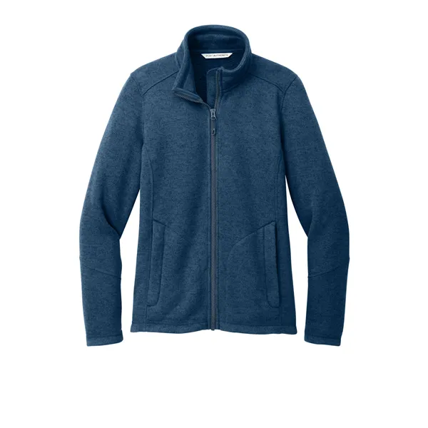 Port Authority Women's Arc Sweater Fleece Jacket - Port Authority Women's Arc Sweater Fleece Jacket - Image 12 of 19