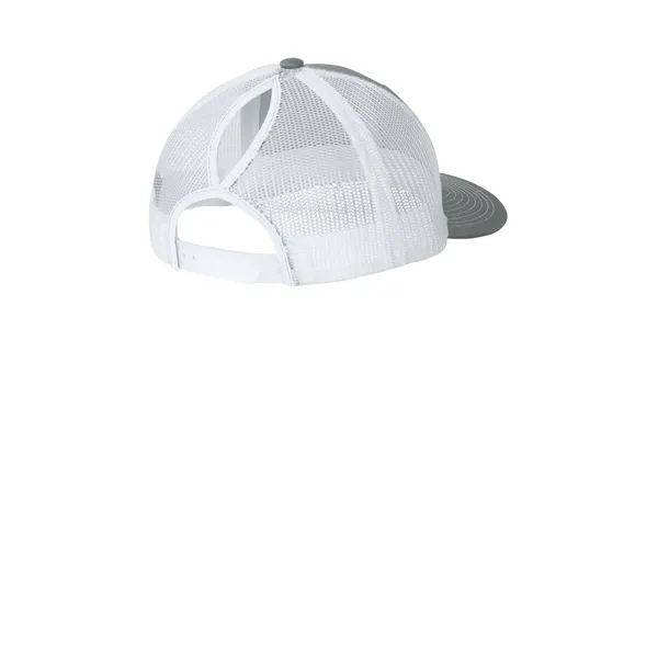 Port Authority Snapback Ponytail Trucker Cap - Port Authority Snapback Ponytail Trucker Cap - Image 4 of 8