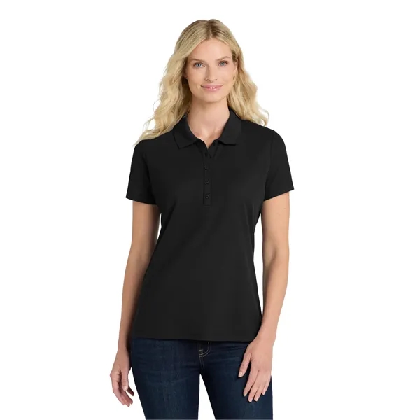 Port Authority Women's SuperPro React Polo. - Port Authority Women's SuperPro React Polo. - Image 8 of 65