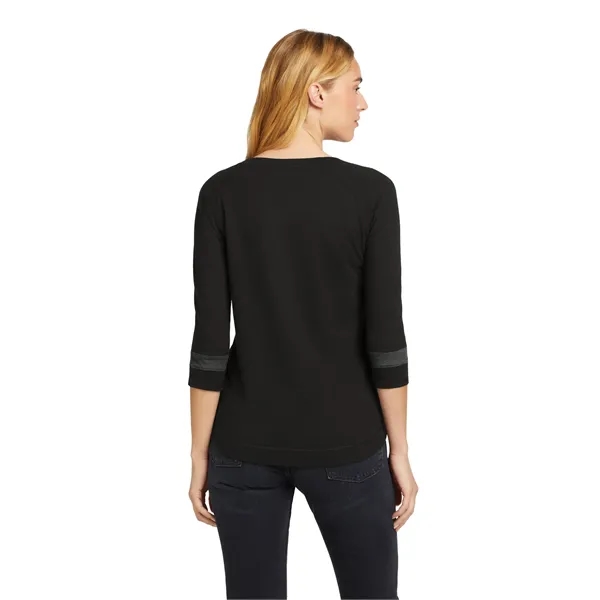 New Era Women's Tri-Blend 3/4-Sleeve Tee - New Era Women's Tri-Blend 3/4-Sleeve Tee - Image 1 of 15