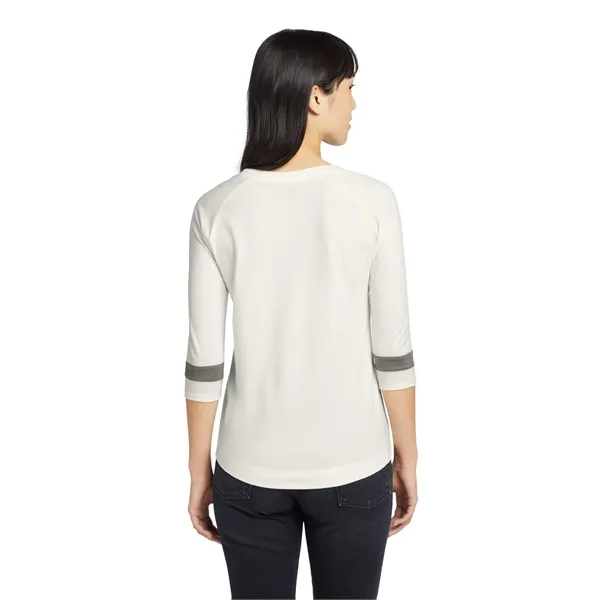 New Era Women's Tri-Blend 3/4-Sleeve Tee - New Era Women's Tri-Blend 3/4-Sleeve Tee - Image 6 of 15