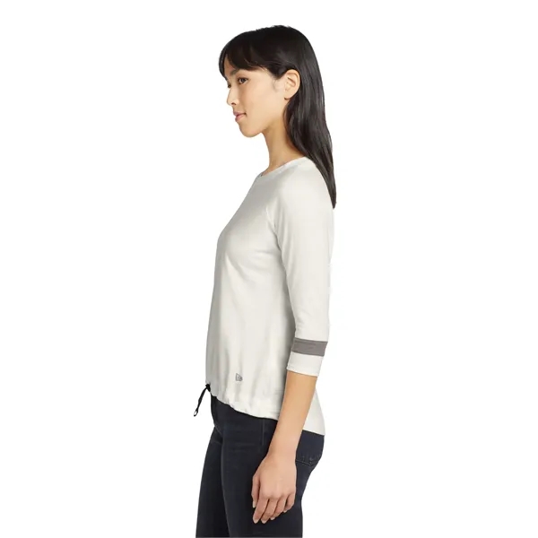 New Era Women's Tri-Blend 3/4-Sleeve Tee - New Era Women's Tri-Blend 3/4-Sleeve Tee - Image 7 of 15