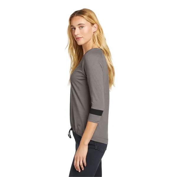 New Era Women's Tri-Blend 3/4-Sleeve Tee - New Era Women's Tri-Blend 3/4-Sleeve Tee - Image 12 of 15