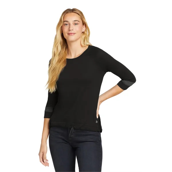 New Era Women's Tri-Blend 3/4-Sleeve Tee
