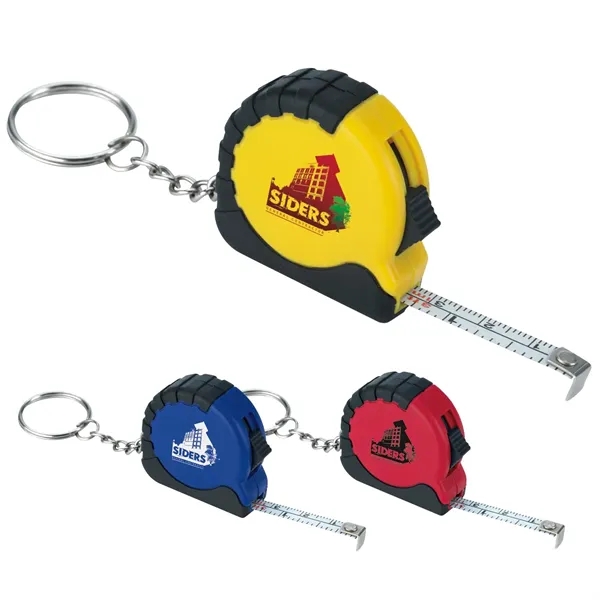 Good Value™ Mini Tape Measure Keychain - Good Value™ Mini Tape Measure Keychain - Image 0 of 3