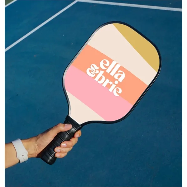 Custom Fiberglass Pickleball Paddle - Black - Custom Fiberglass Pickleball Paddle - Black - Image 1 of 5