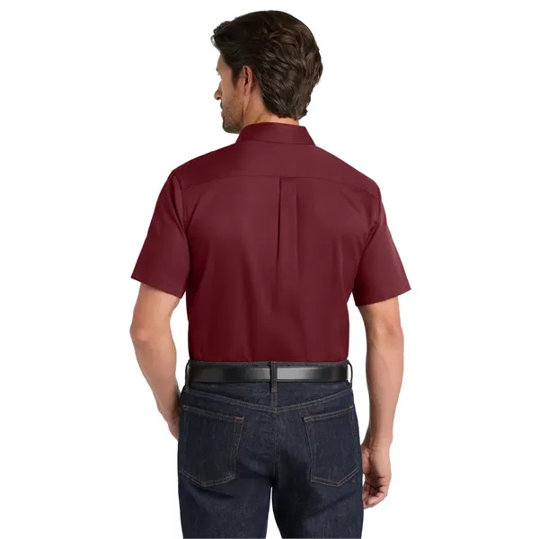 Port Authority Short Sleeve SuperPro React Twill Shirt. - Port Authority Short Sleeve SuperPro React Twill Shirt. - Image 1 of 70