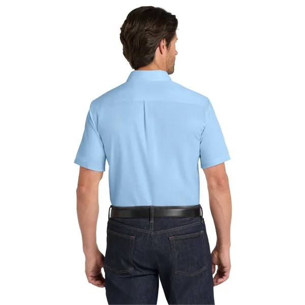 Port Authority Short Sleeve SuperPro React Twill Shirt. - Port Authority Short Sleeve SuperPro React Twill Shirt. - Image 4 of 70