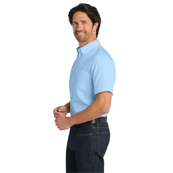 Port Authority Short Sleeve SuperPro React Twill Shirt. - Port Authority Short Sleeve SuperPro React Twill Shirt. - Image 6 of 70