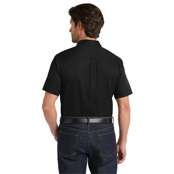 Port Authority Short Sleeve SuperPro React Twill Shirt. - Port Authority Short Sleeve SuperPro React Twill Shirt. - Image 14 of 70