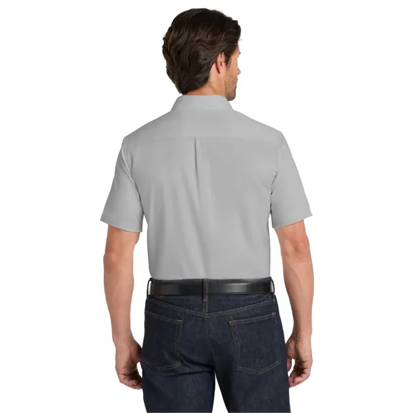 Port Authority Short Sleeve SuperPro React Twill Shirt. - Port Authority Short Sleeve SuperPro React Twill Shirt. - Image 20 of 70