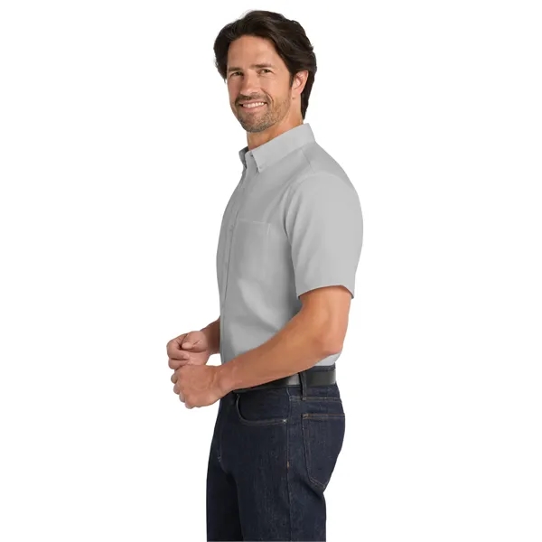 Port Authority Short Sleeve SuperPro React Twill Shirt. - Port Authority Short Sleeve SuperPro React Twill Shirt. - Image 21 of 70