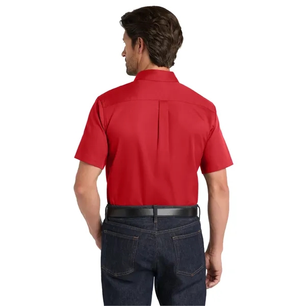 Port Authority Short Sleeve SuperPro React Twill Shirt. - Port Authority Short Sleeve SuperPro React Twill Shirt. - Image 31 of 70