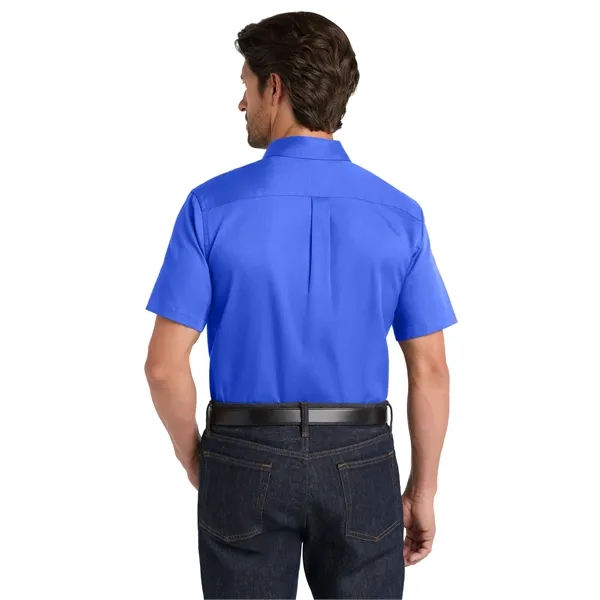 Port Authority Short Sleeve SuperPro React Twill Shirt. - Port Authority Short Sleeve SuperPro React Twill Shirt. - Image 46 of 70