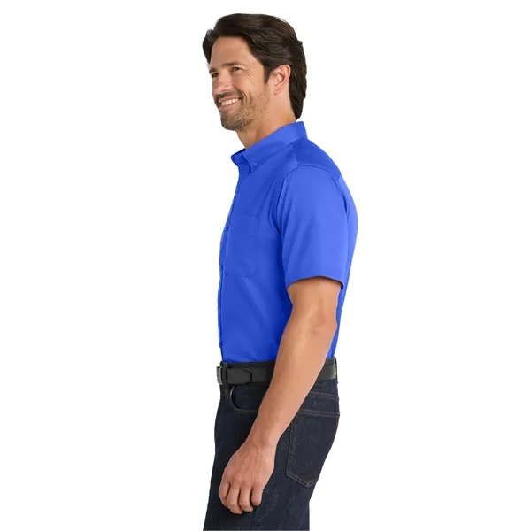Port Authority Short Sleeve SuperPro React Twill Shirt. - Port Authority Short Sleeve SuperPro React Twill Shirt. - Image 47 of 70