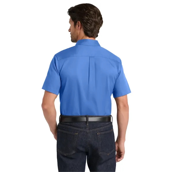 Port Authority Short Sleeve SuperPro React Twill Shirt. - Port Authority Short Sleeve SuperPro React Twill Shirt. - Image 49 of 70