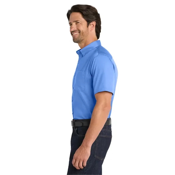 Port Authority Short Sleeve SuperPro React Twill Shirt. - Port Authority Short Sleeve SuperPro React Twill Shirt. - Image 50 of 70