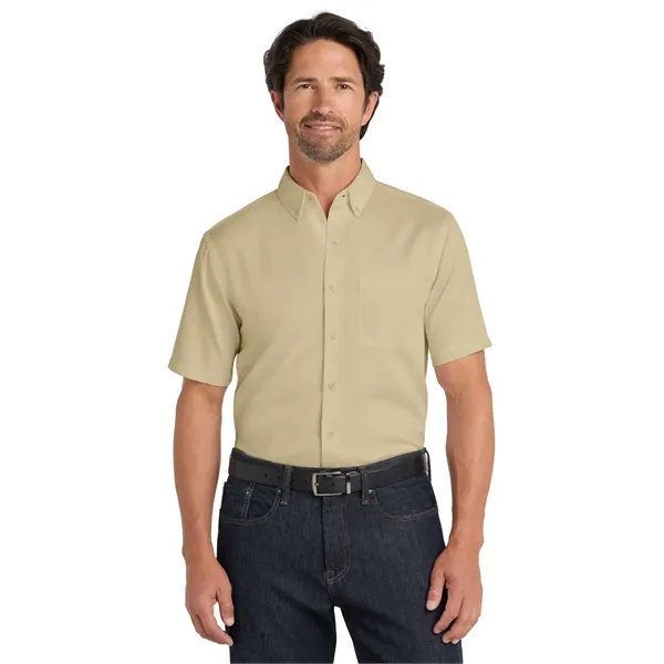 Port Authority Short Sleeve SuperPro React Twill Shirt. - Port Authority Short Sleeve SuperPro React Twill Shirt. - Image 52 of 70