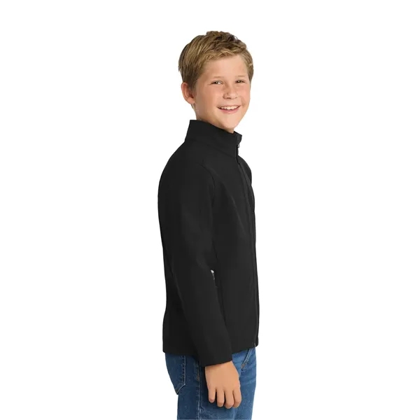 Port Authority Youth Core Soft Shell Jacket. - Port Authority Youth Core Soft Shell Jacket. - Image 7 of 12