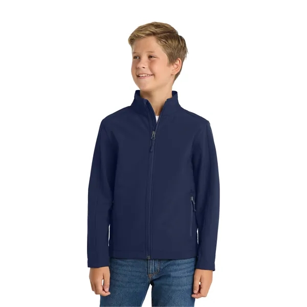 Port Authority Youth Core Soft Shell Jacket. - Port Authority Youth Core Soft Shell Jacket. - Image 9 of 12